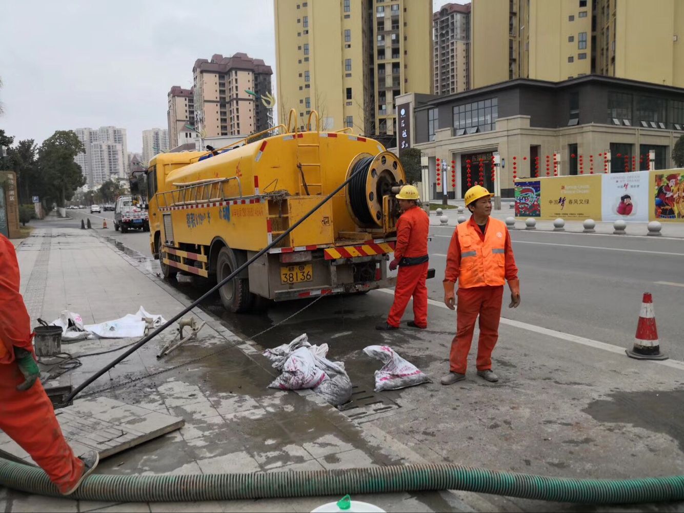 当涂排污管道清淤-管道清洗